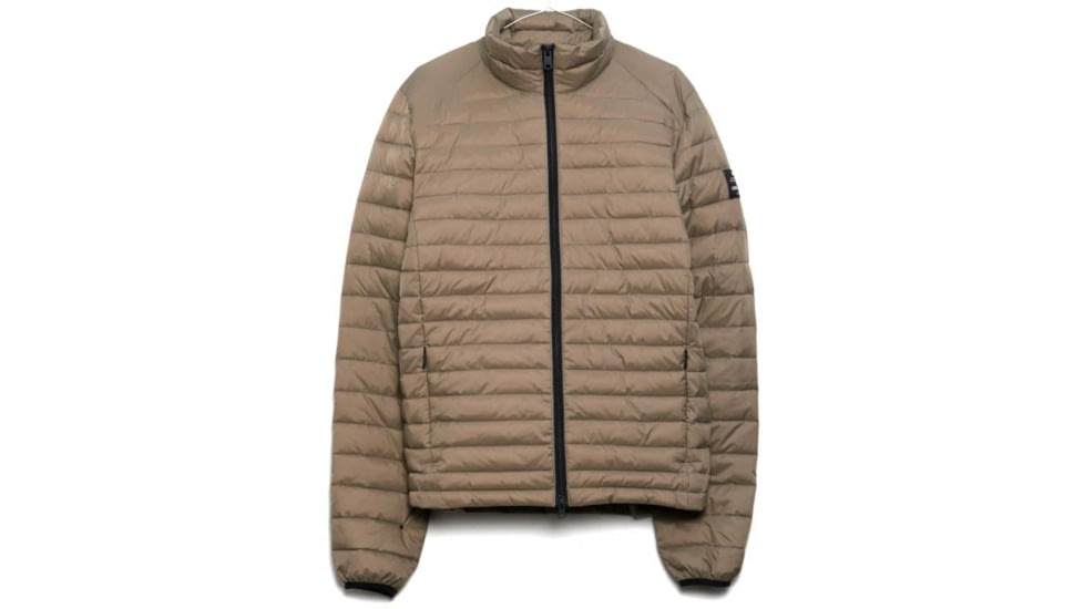 Ecoalf Beret Down Jacket - Mens, Tobacco, Large, GAJKBERET4070MW19-066-L