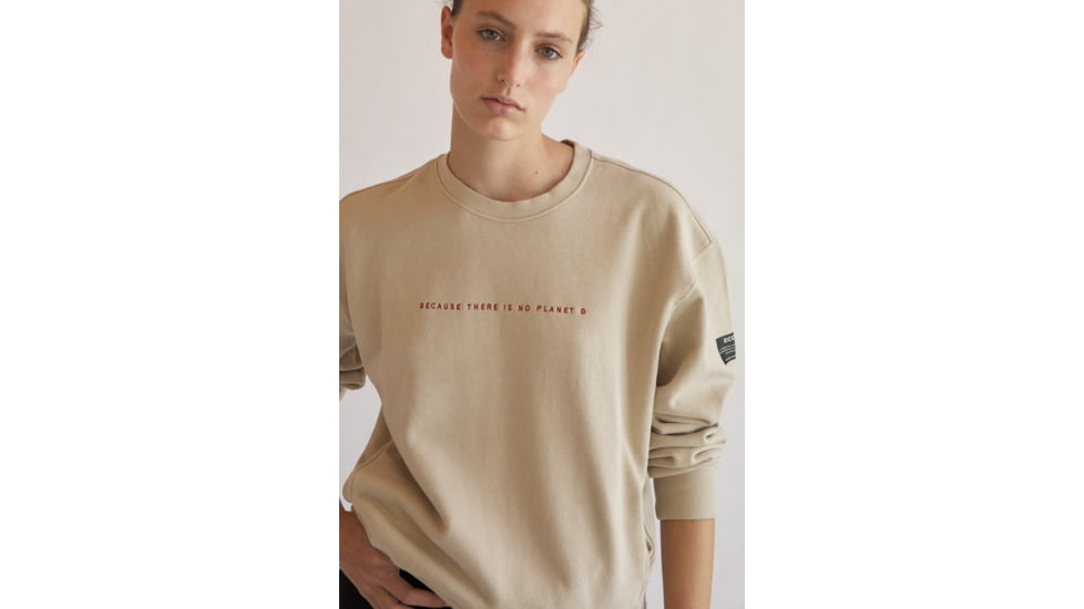 Ecoalf Bolonialf Sweatshirt - Womens, Beige, Large, GASTBOLON8002WW21-051-L