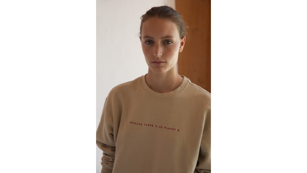 Ecoalf Bolonialf Sweatshirt - Womens, Beige, Large, GASTBOLON8002WW21-051-L