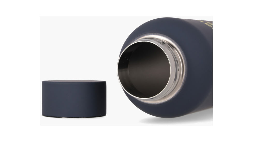 Ecoalf Bronsonalf Stainless Bottle, Caviar, One Size, ACBOBOTPB0000US22-299-OS