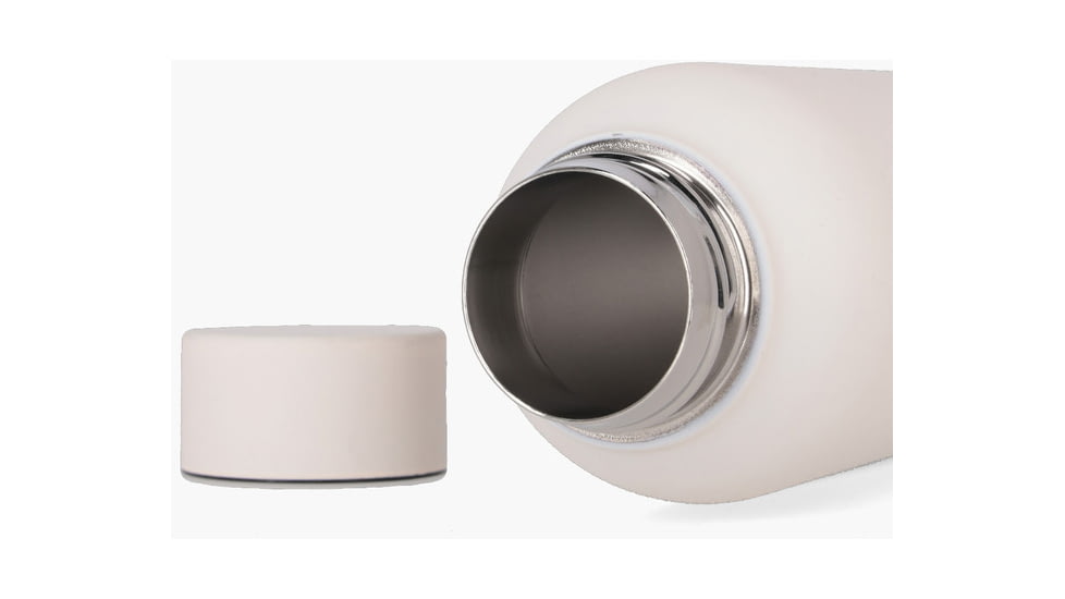 Ecoalf Bronsonalf Stainless Bottle, Cream, One Size, ACBOBOTPB0000US22-015-OS