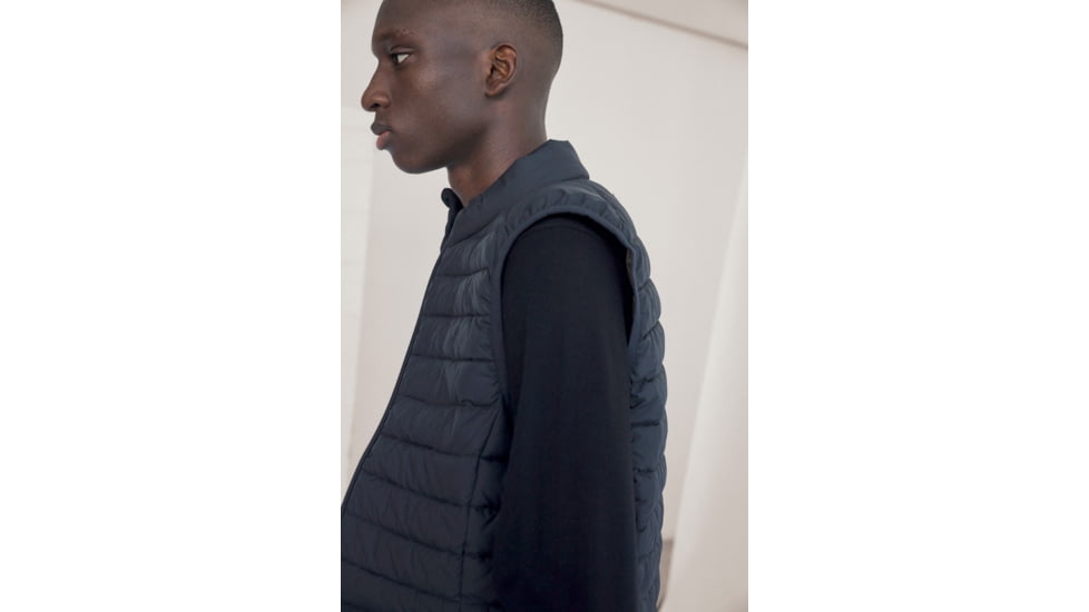 Ecoalf Cardifalf Vest - Mens, Black, Small, GAJKCARDI4070MW21-319-S
