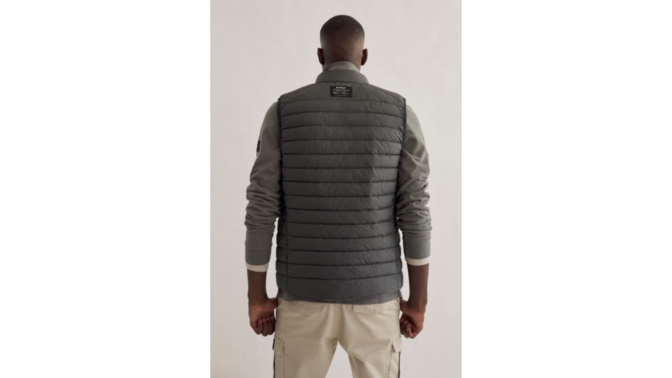 Ecoalf Cardifalf Vest - Mens, Dark Khaki, Medium, GAJKCARDI4070MW21-106-M