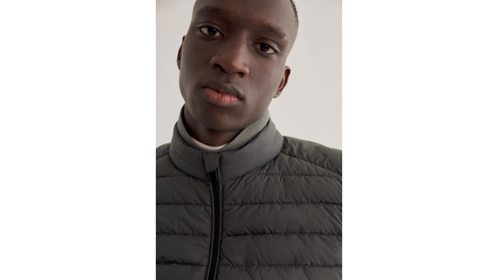 Ecoalf Cardifalf Vest - Mens, Dark Khaki, Medium, GAJKCARDI4070MW21-106-M