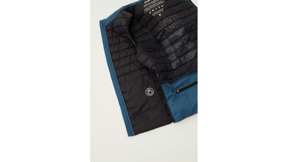 Ecoalf Cardiff Down Vest - Mens, Royal Blue, Small, GAJKCARDI4070MW19-166-S