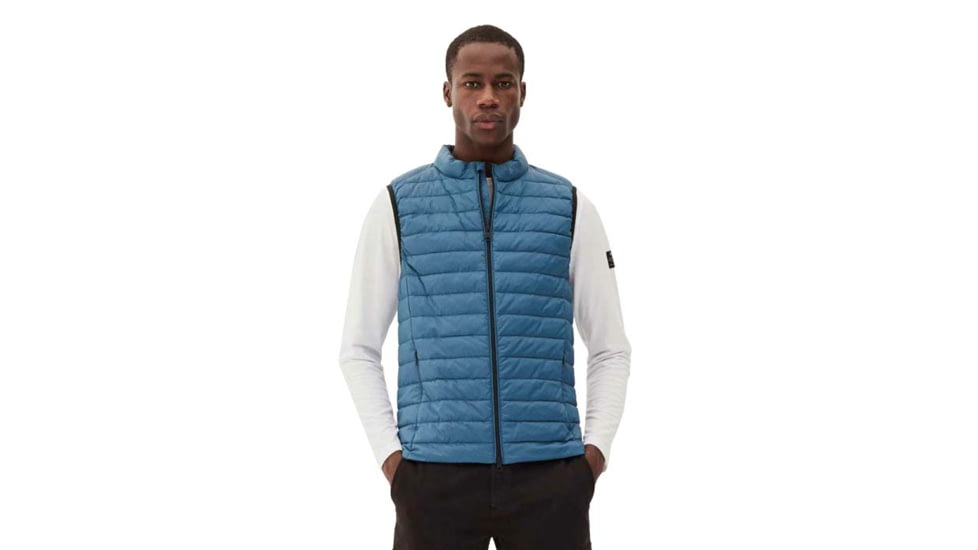 Ecoalf Cardiff Down Vest - Mens, Royal Blue, Small, GAJKCARDI4070MW19-166-S