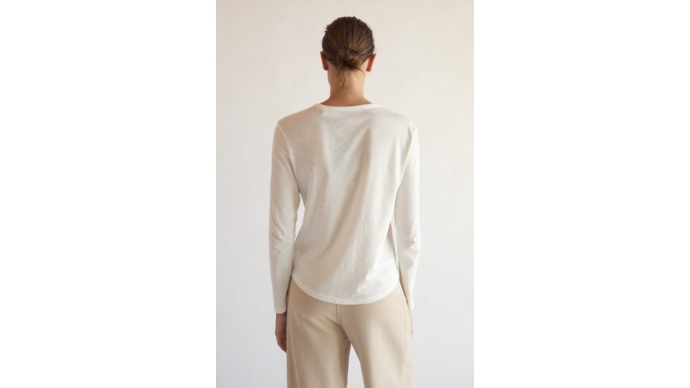 Ecoalf Corteganalf Long Sleeve - Womens, Antartica, Small, GATSCORTE1230WW21-021-S