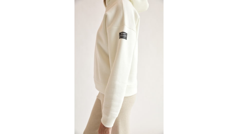 Ecoalf Cudilleralf Sweatshirt - Womens, Off White, Extra Small, GASTCUDIL3830WW21-001-XS