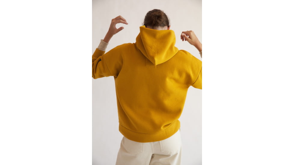 Ecoalf Cudilleralf Sweatshirt - Womens, Old Mustard, Small, GASTCUDIL3830WW21-216-S