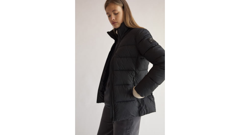 Ecoalf Gedralf Jacket - Womens, Black, Large, GAJKGEDRE4070WW21-319-L