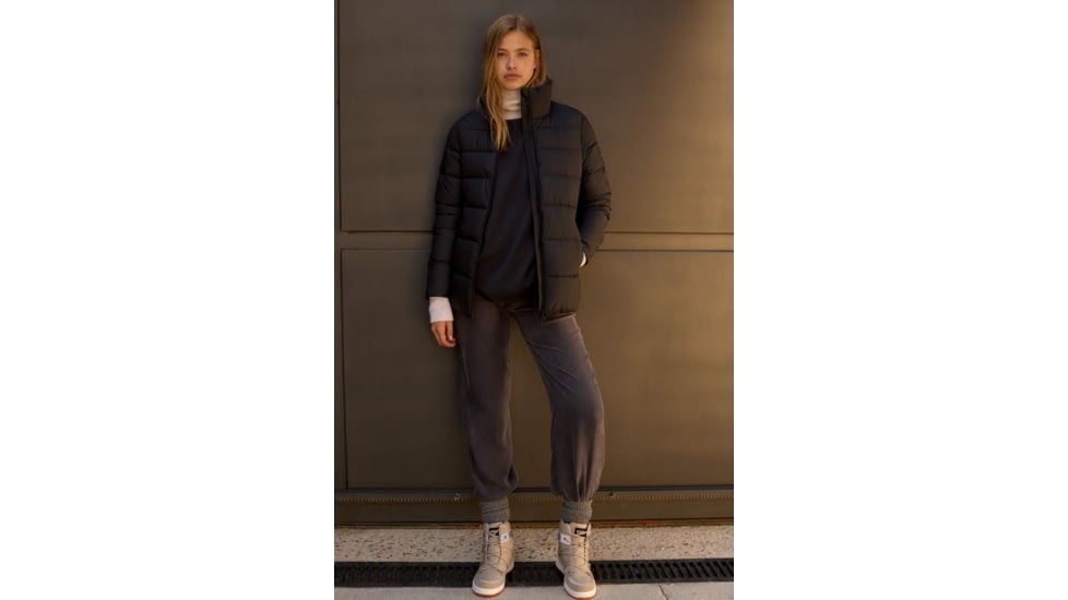 Ecoalf Gedralf Jacket - Womens, Black, Large, GAJKGEDRE4070WW21-319-L