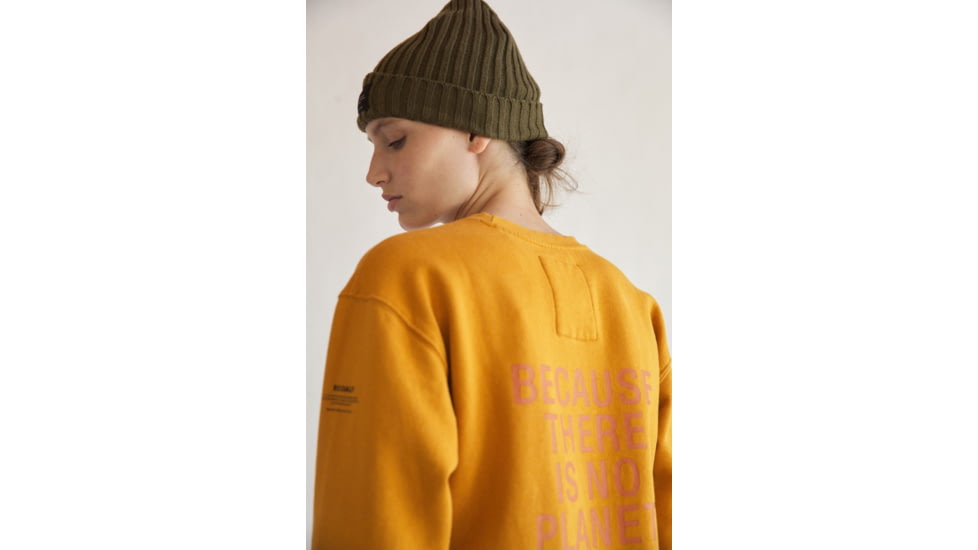 Ecoalf Getarialf Sweatshirt - Womens, Old Mustard, Extra Small, GASTGETAR8002WW21-216-XS