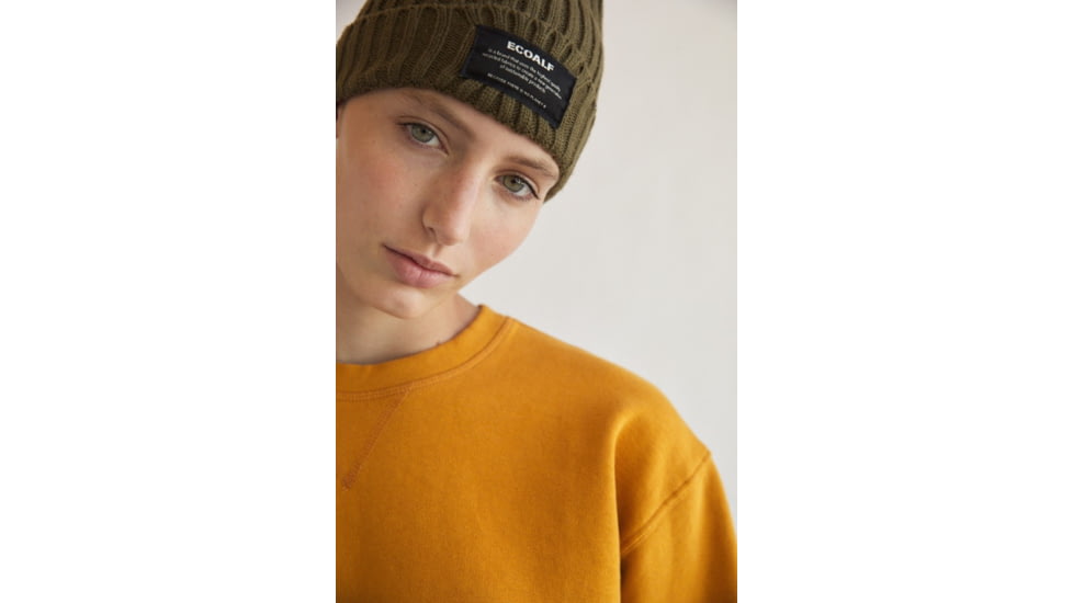 Ecoalf Getarialf Sweatshirt - Womens, Old Mustard, Extra Small, GASTGETAR8002WW21-216-XS