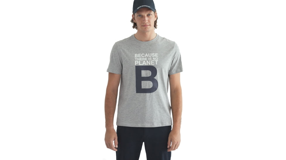 Ecoalf Great Balf T-Shirt - Mens, Grey Melange, Medium, GATSGREAT0630MW21-302-M