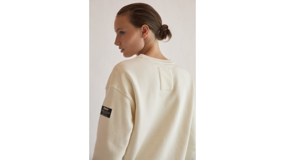 Ecoalf Llanesalf Because Sweatshirt - Womens, Light Beige, Small, GASTLLANE8002WW21-050-S