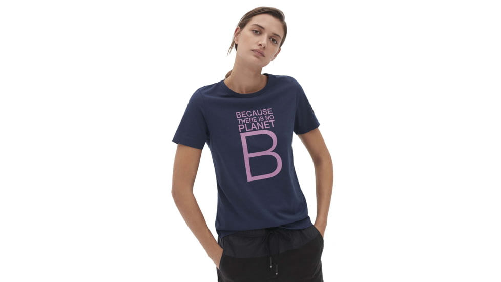 Ecoalf Mariela Big B T-Shirt - Womens, Midnight Navy, Extra Large, GATSMARBI2400WW19-163-XL