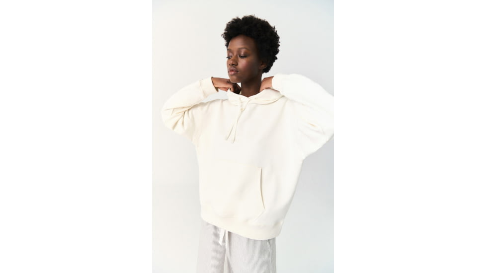 Ecoalf Monsalf Sweatshirt - Womens, Cannoli White, L, GASTMONSA8140WS22-997-L