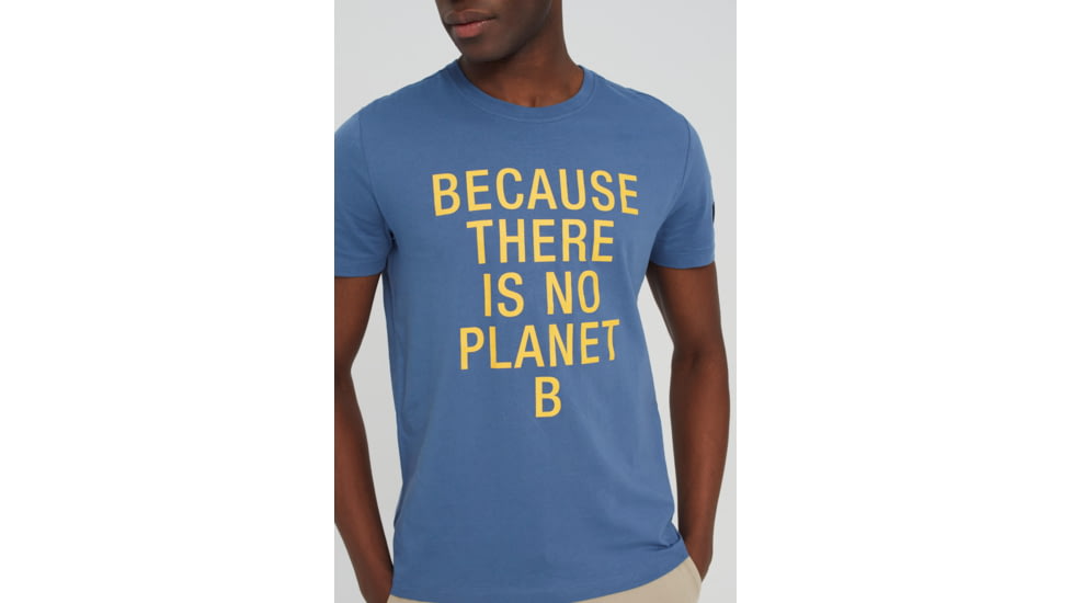 Ecoalf Natal Classic Because T-Shirt - Mens, Blue, Small, GATSNATBE3000MS20-153-S