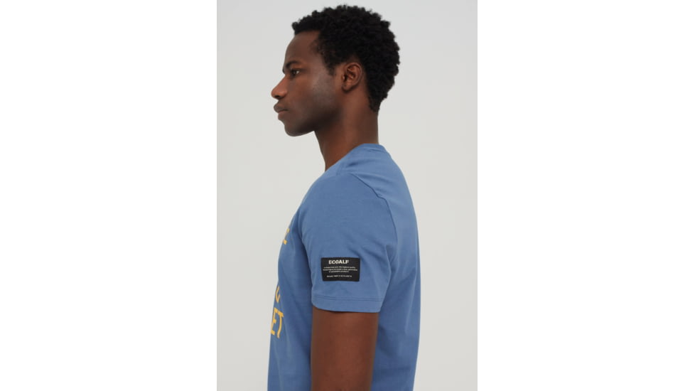Ecoalf Natal Classic Because T-Shirt - Mens, Blue, Small, GATSNATBE3000MS20-153-S