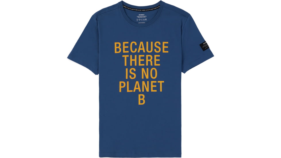 Ecoalf Natal Classic Because T-Shirt - Mens, Blue, Small, GATSNATBE3000MS20-153-S