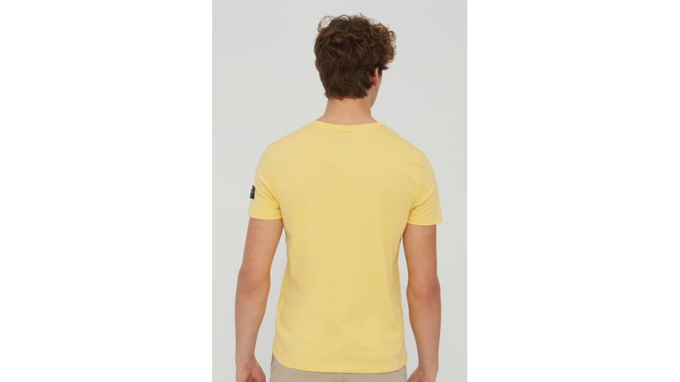 Ecoalf Natal Classic Because T-Shirt - Mens, Yellow, Small, GATSNATBE3000MS20-201-S