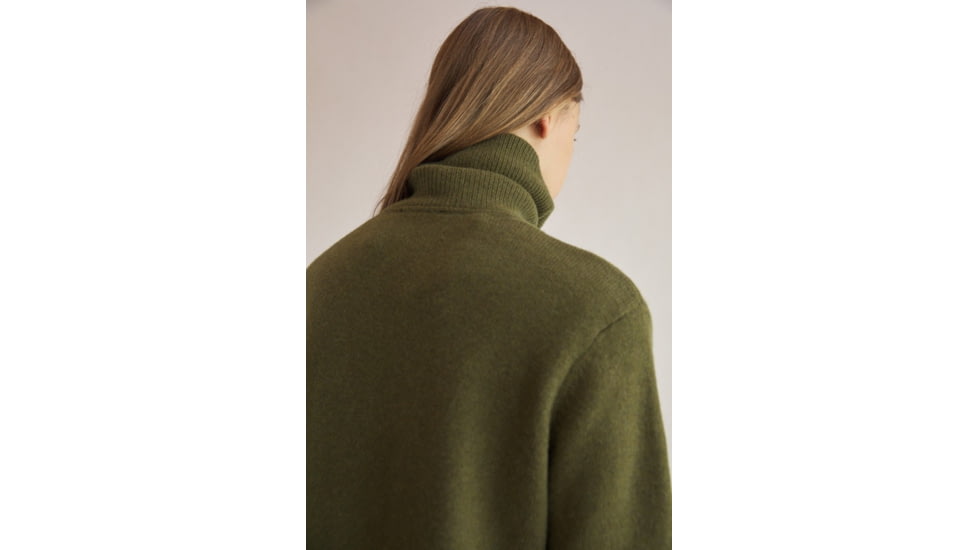 Ecoalf Pinalf Jersey - Womens, Army Green, Extra Small, GAKNPINOJ6320WW21-115-XS