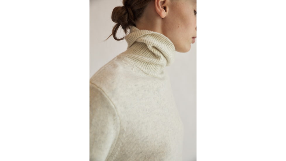 Ecoalf Pinalf Jersey - Womens, White Melange, Extra Small, GAKNPINOJ6320WW21-342-XS