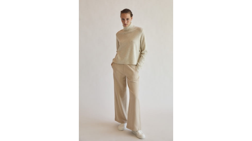 Ecoalf Pinalf Jersey - Womens, White Melange, Extra Small, GAKNPINOJ6320WW21-342-XS