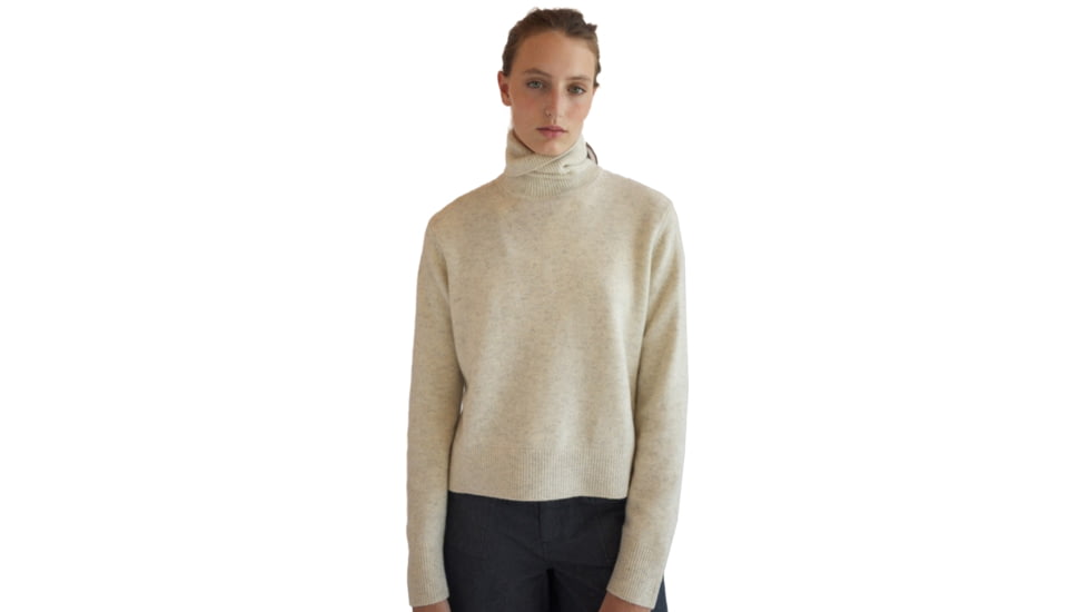 Ecoalf Pinalf Jersey - Womens, White Melange, Extra Small, GAKNPINOJ6320WW21-342-XS