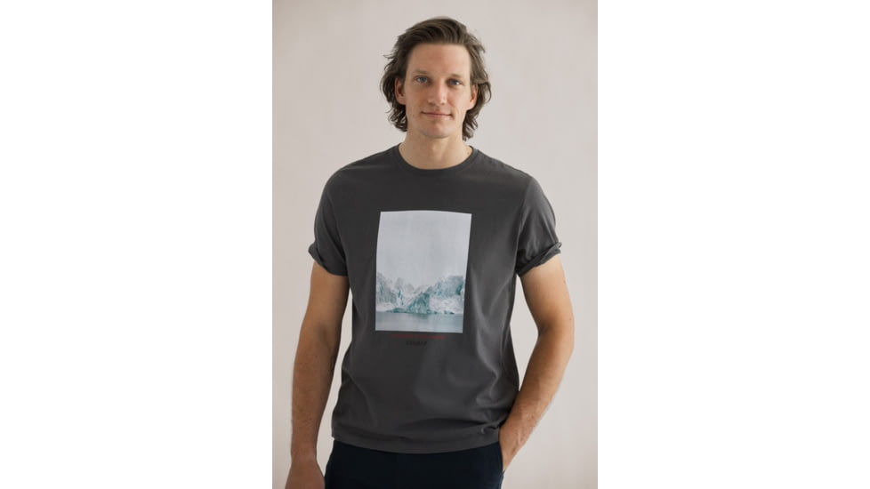 Ecoalf Rocalf T-Shirt - Mens, Ashphalt, Large, GATSROCAS8032MW21-303-L