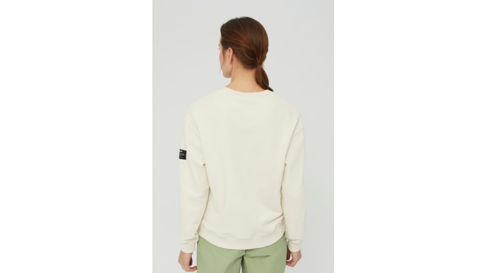 Ecoalf Ross Because Minimal Pink Sweatshirt - Womens, White, Large, GASTROSMI3000WW19-001-L