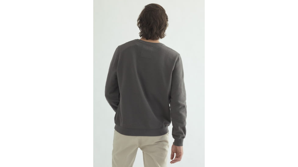 Ecoalf Rubber Sweatshirt - Mens, Dark Coffee, Small, GASTECOAL8002MW21-225-S