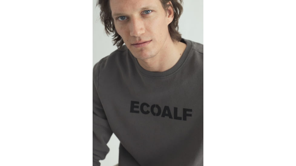Ecoalf Rubber Sweatshirt - Mens, Dark Coffee, Small, GASTECOAL8002MW21-225-S