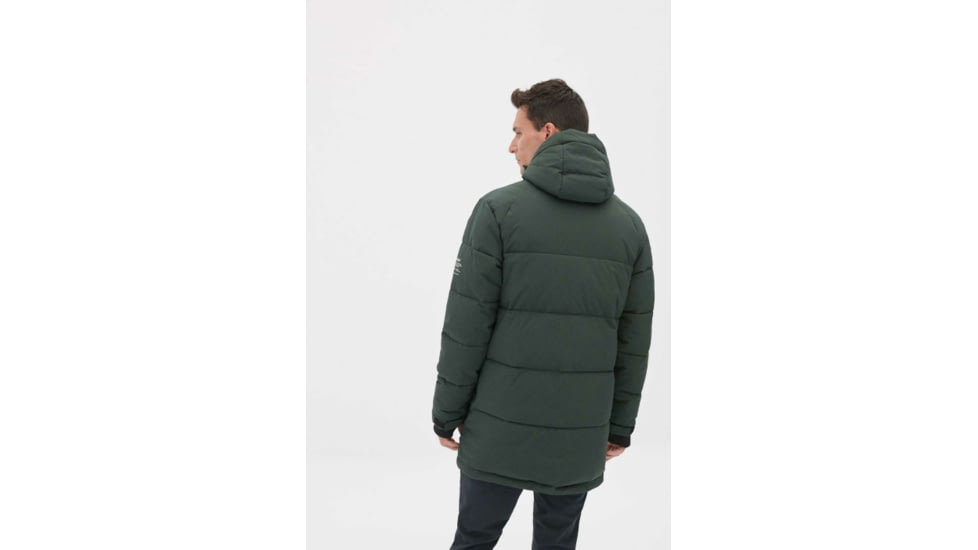 Ecoalf Samoens Down Jacket - Mens, Korean Green, Medium, GAJKSAMOE0481MW19-121-M