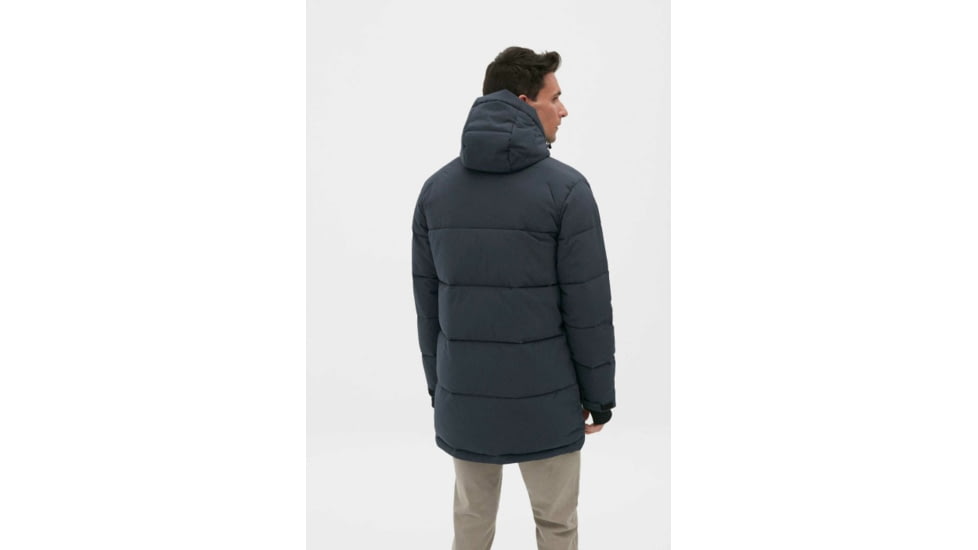 Ecoalf Samoens Down Jacket - Mens, Midnight Navy, Extra Large, GAJKSAMOE0481MW19-163-XL