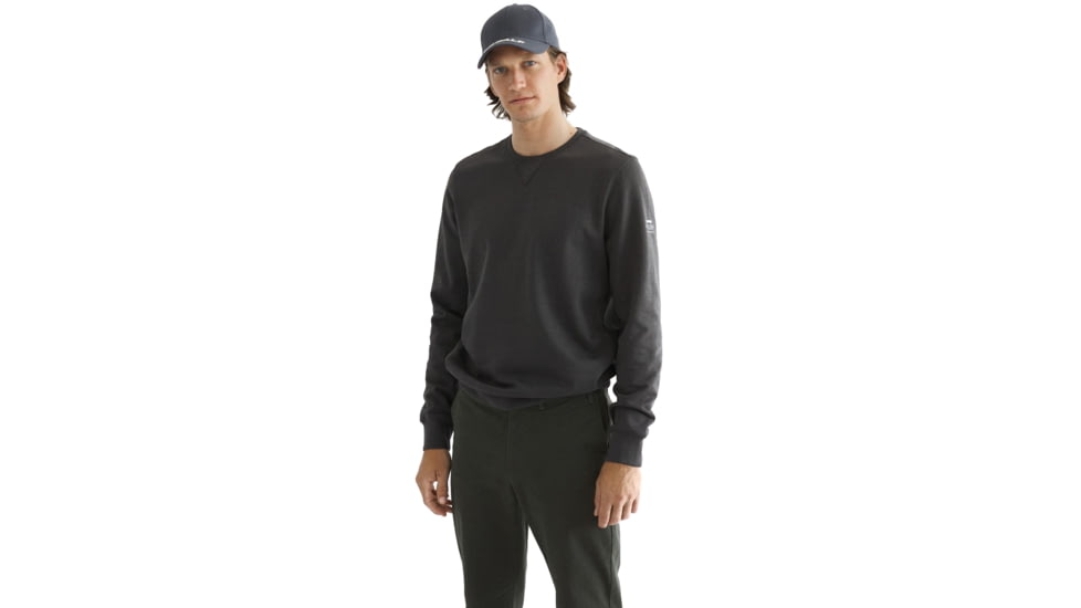 Ecoalf San Diegalf Sweatshirt - Mens, Ashphalt, Extra Large, GASTSANDI8002MW21-303-XL
