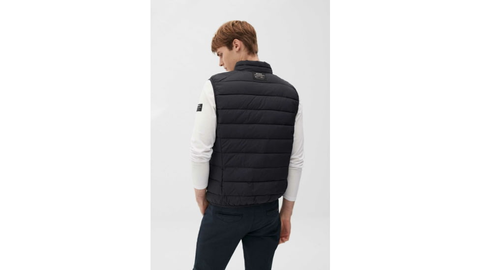 Ecoalf St. Moritz Down Vest - Mens, Black, Extra Large, GAJKSTMOR4070MW19-319-XL