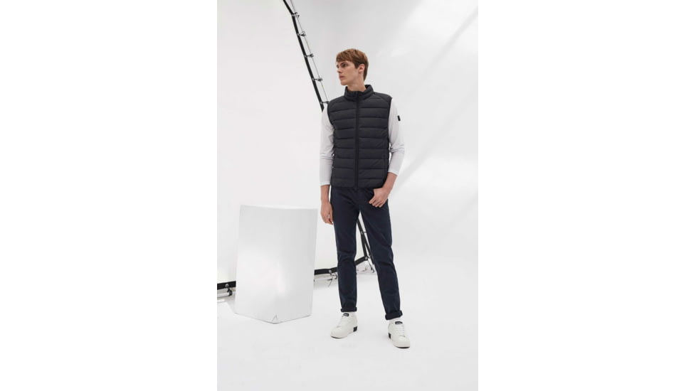 Ecoalf St. Moritz Down Vest - Mens, Black, Extra Large, GAJKSTMOR4070MW19-319-XL