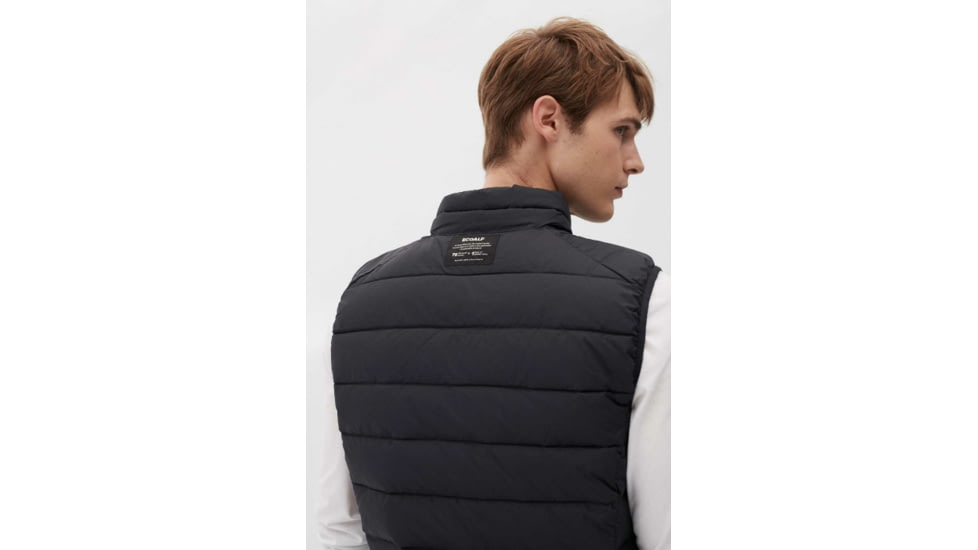 Ecoalf St. Moritz Down Vest - Mens, Black, Extra Large, GAJKSTMOR4070MW19-319-XL