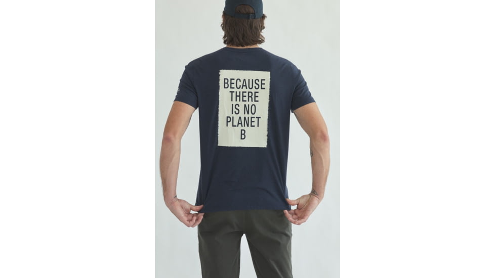 Ecoalf Tribecalf T-Shirt - Mens, Navy, Large, GATSTRIBE8032MW21-160-L