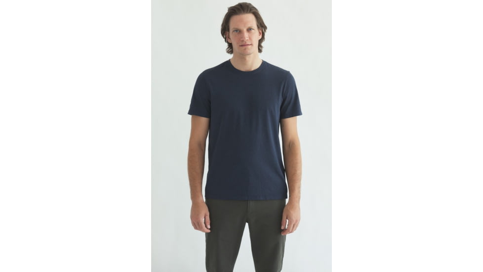 Ecoalf Tribecalf T-Shirt - Mens, Navy, Large, GATSTRIBE8032MW21-160-L
