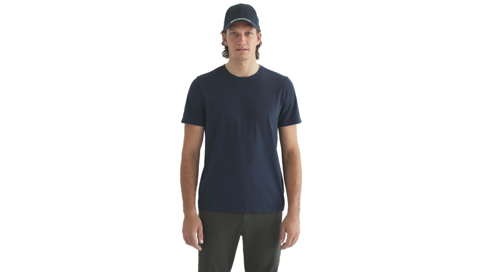 Ecoalf Tribecalf T-Shirt - Mens, Navy, Large, GATSTRIBE8032MW21-160-L
