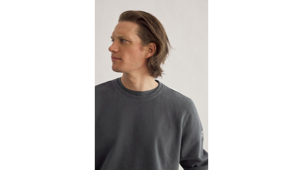 Ecoalf Tutilalf Sweatshirt - Mens, Dark Khaki, Large, GASTTUTIL8002MW21-106-L