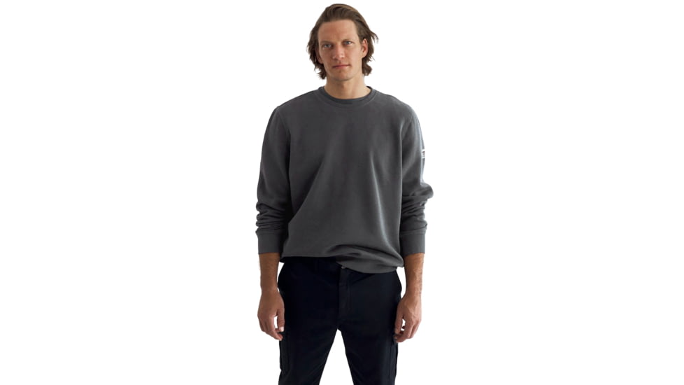 Ecoalf Tutilalf Sweatshirt - Mens, Dark Khaki, Large, GASTTUTIL8002MW21-106-L
