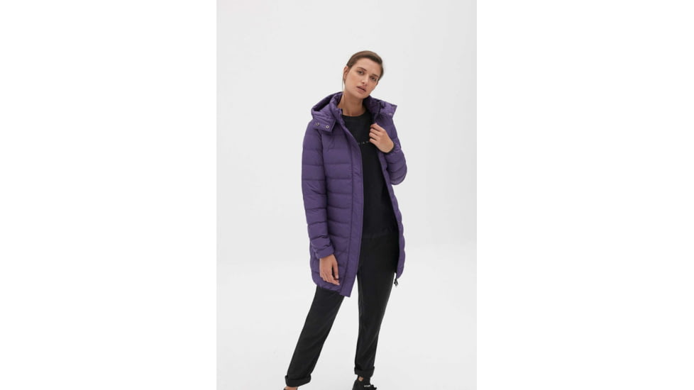 Ecoalf Uma Down Coat - Womens, Purple, 2XL, GAJKUMAWO4070WW19-278-XXL