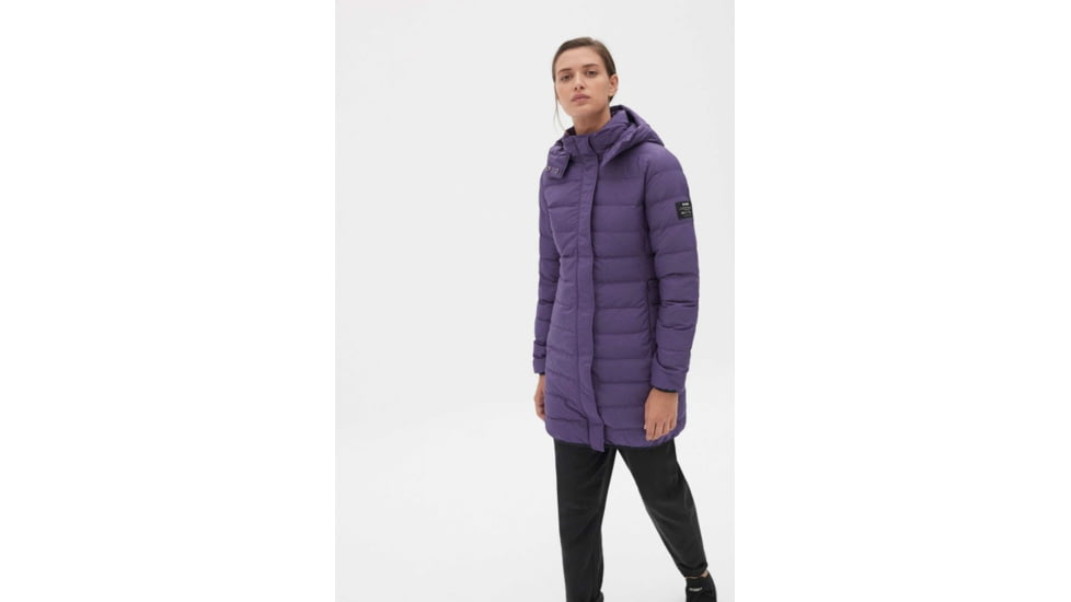 Ecoalf Uma Down Coat - Womens, Purple, 2XL, GAJKUMAWO4070WW19-278-XXL