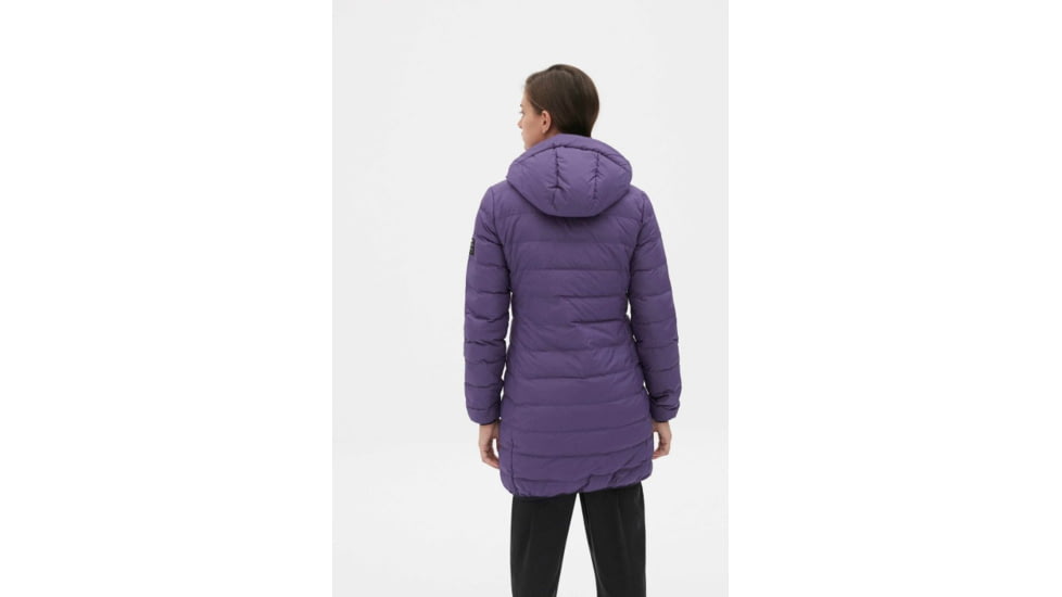 Ecoalf Uma Down Coat - Womens, Purple, 2XL, GAJKUMAWO4070WW19-278-XXL