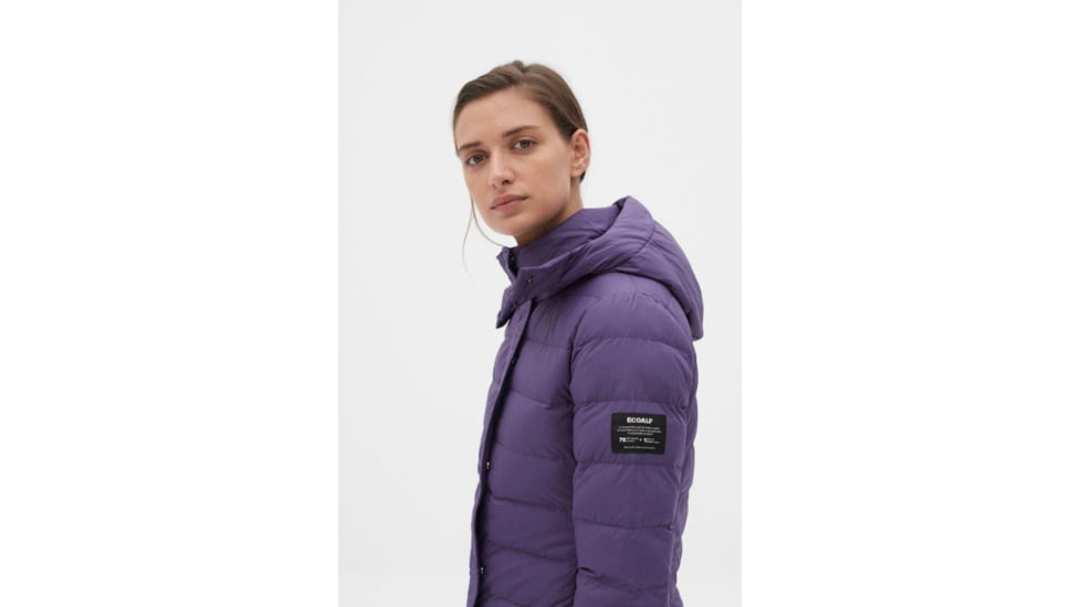 Ecoalf Uma Down Coat - Womens, Purple, 2XL, GAJKUMAWO4070WW19-278-XXL