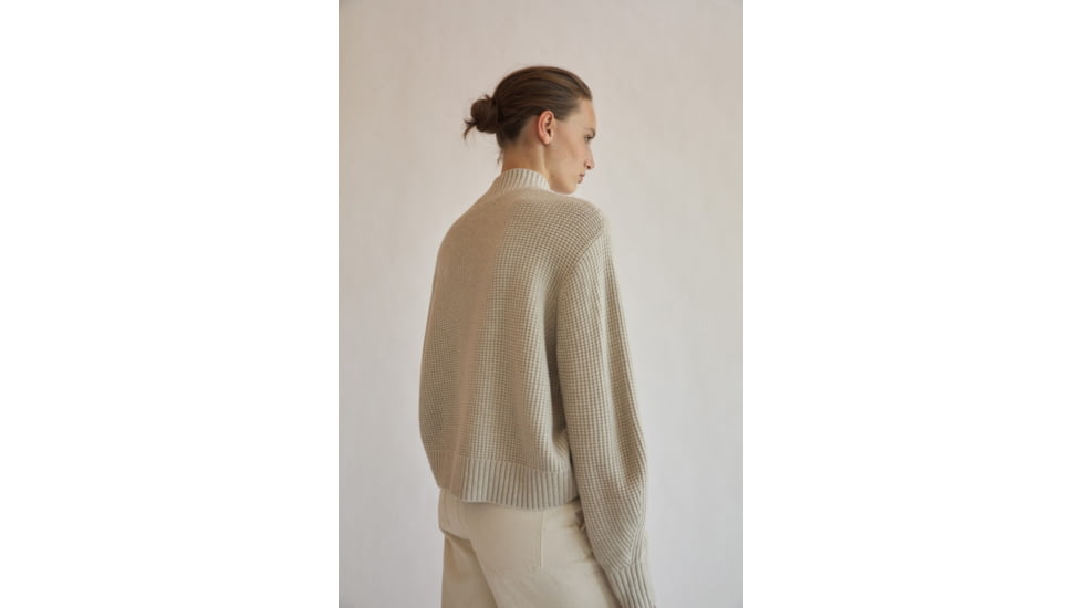 Ecoalf Valf Sweater - Womens, Linen Melange, Medium, GAKNVALSL6260WW21-340-M
