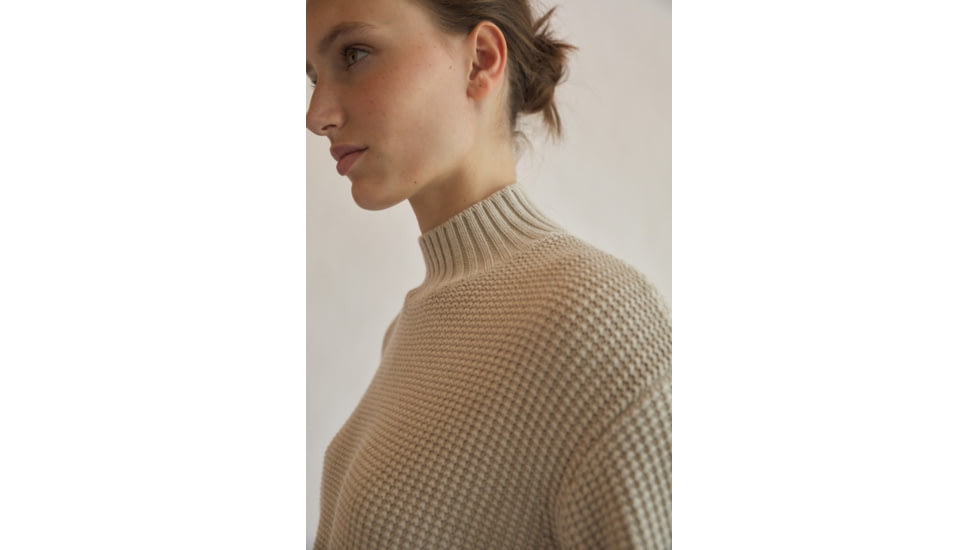 Ecoalf Valf Sweater - Womens, Linen Melange, Medium, GAKNVALSL6260WW21-340-M